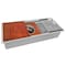 Ruvati 45-inch Workstation Two-Tiered Ledge Kitchen Sink Drop-in Topmount 16 Gauge Stainless Steel RVH8433 - alternate 2